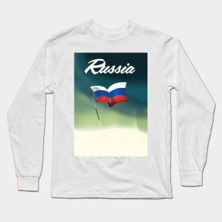 Russia National Flag Long Sleeve T-Shirt